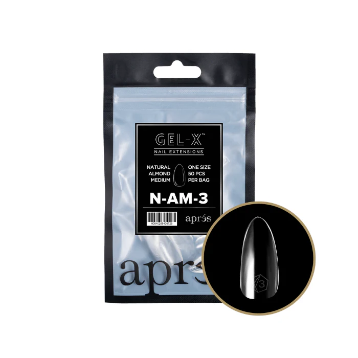 APRES Gel-X Natural Almond 2.0 Refill Bag - Image 19