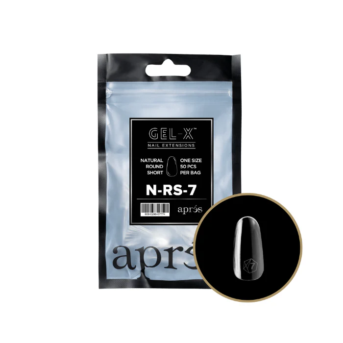 APRES Gel-X Natural Round 2.0 Refill Bag - Image 12