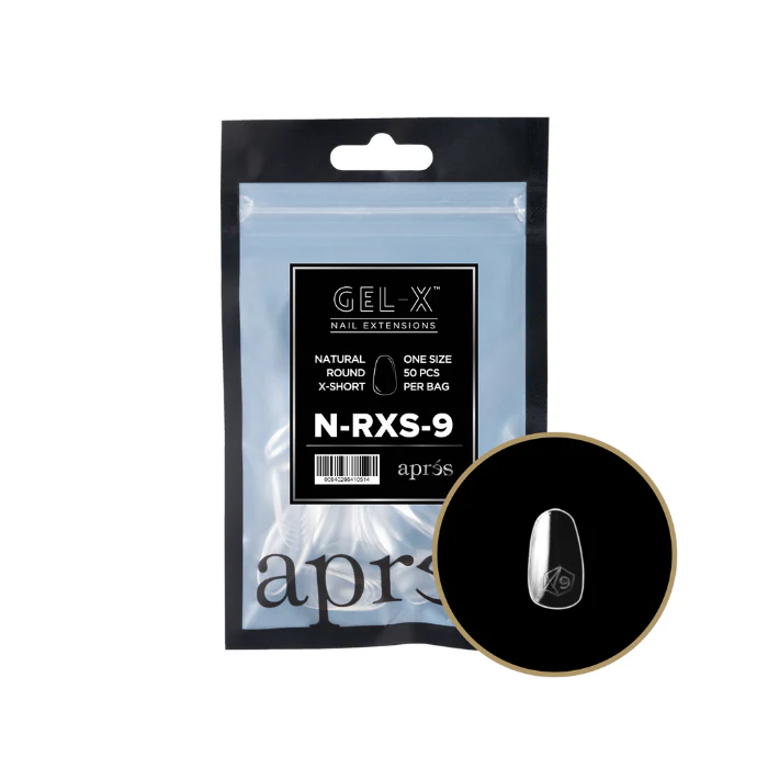 APRES Gel-X Natural Round 2.0 Refill Bag - Image 56