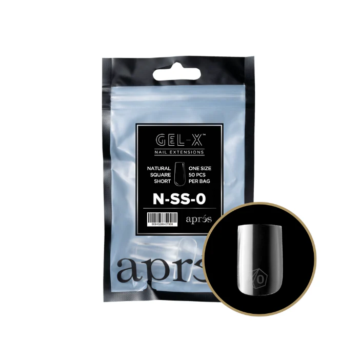 APRES Gel-X Natural Square 2.0 Refill Bag - Image 2