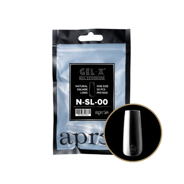 APRES Gel-X Natural Square 2.0 Refill Bag - Image 29