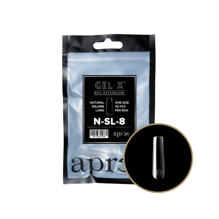 APRES Gel-X Natural Square 2.0 Refill Bag - Image 41