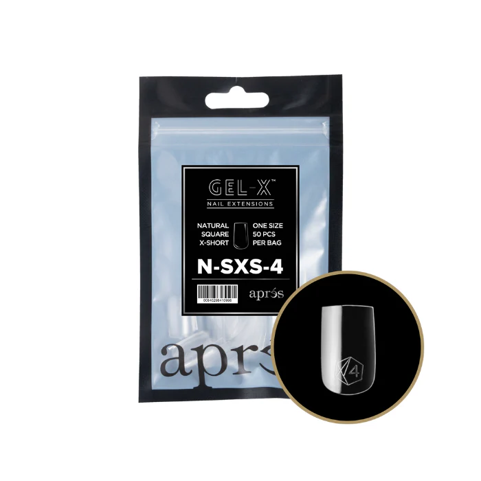 APRES Gel-X Natural Square 2.0 Refill Bag - Image 48