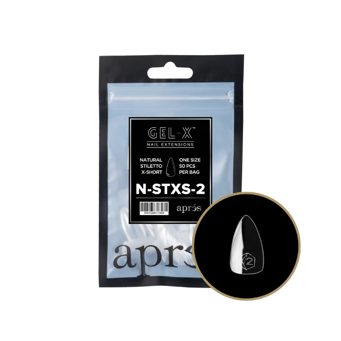 APRES Gel-X Natural Stiletto 2.0 Refill Bag - Image 33