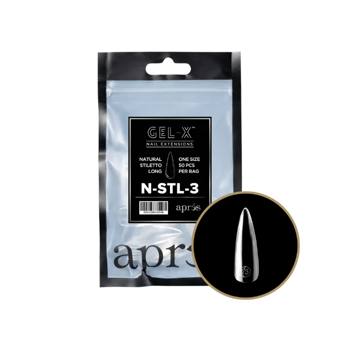 APRES Gel-X Natural Stiletto 2.0 Refill Bag - Image 48