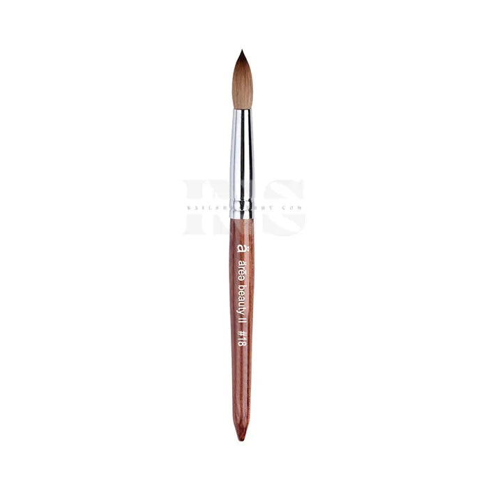 AREE Beauty 100% - Kolinsky Brush Dark Wood #18 (Buy5get1) - Image 2