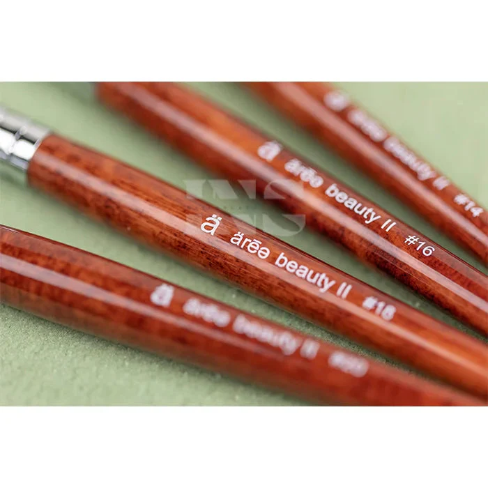 AREE Beauty 100% - Kolinsky Brush Dark Wood #18 (Buy5get1) - Image 5