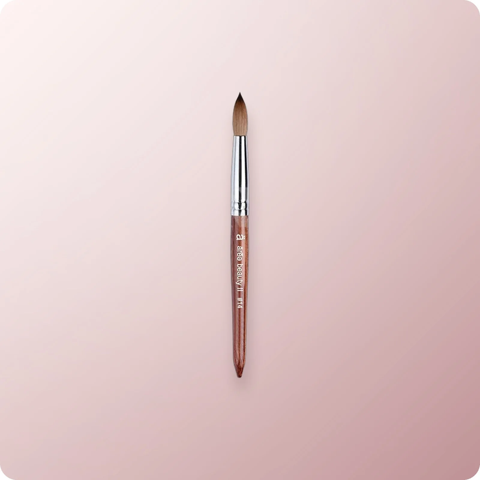 AREE Beauty 100% - Kolinsky Brush Dark Wood #14 (Buy5get1)