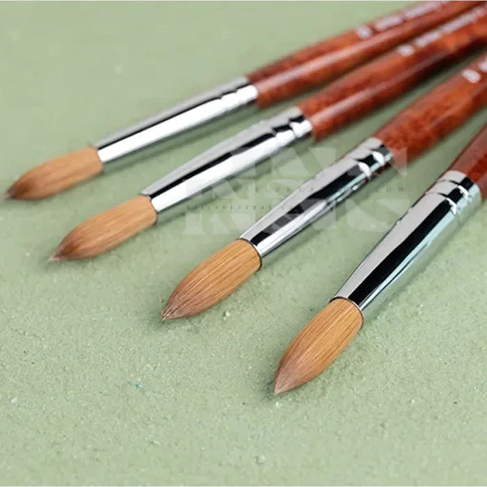 AREE Beauty 100% - Kolinsky Brush Dark Wood #14 (Buy5get1) - Image 4