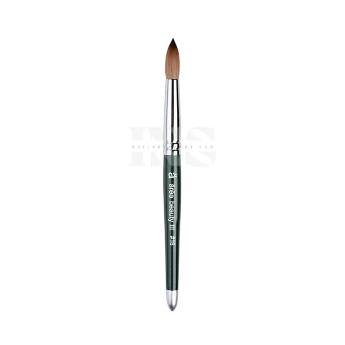 AREE Beauty 100% - Kolinsky Brush Emerald Wood #16 (Buy5get1) - Image 2