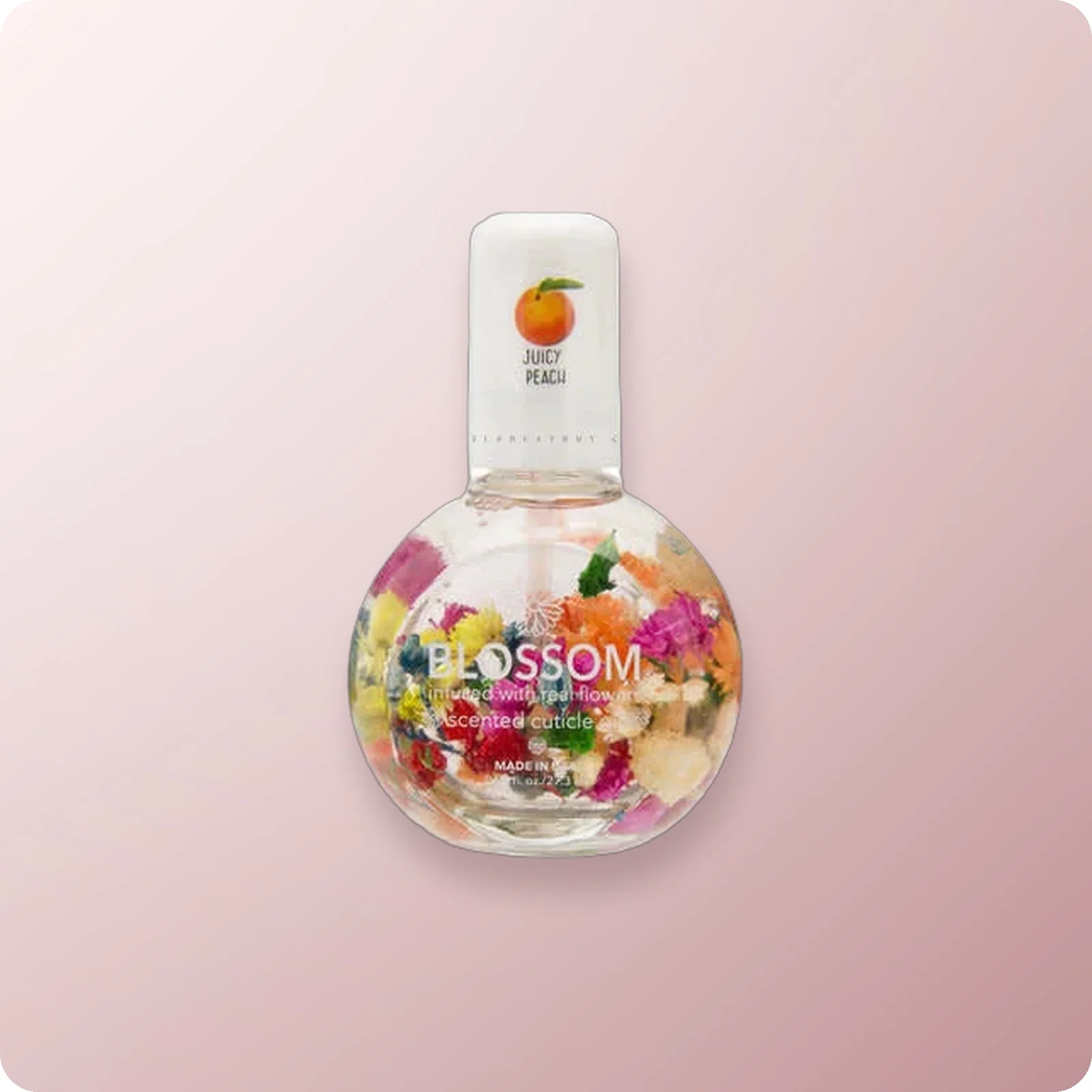 BLOSSOM Cuticle Oil - JUICY PEACH - 0.92 oz
