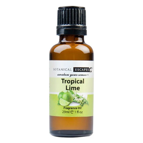 BOTANICAL ESCAPES HERBAL SPA PEDICURE Fragrance Oil 1 oz - Tropical Lime - Image 3