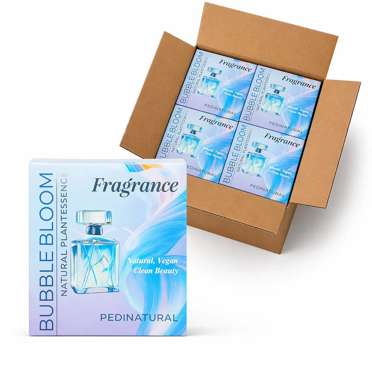BUBBLE BLOOM 7 Step Pedicure Kit - 36pk/Case - Image 8