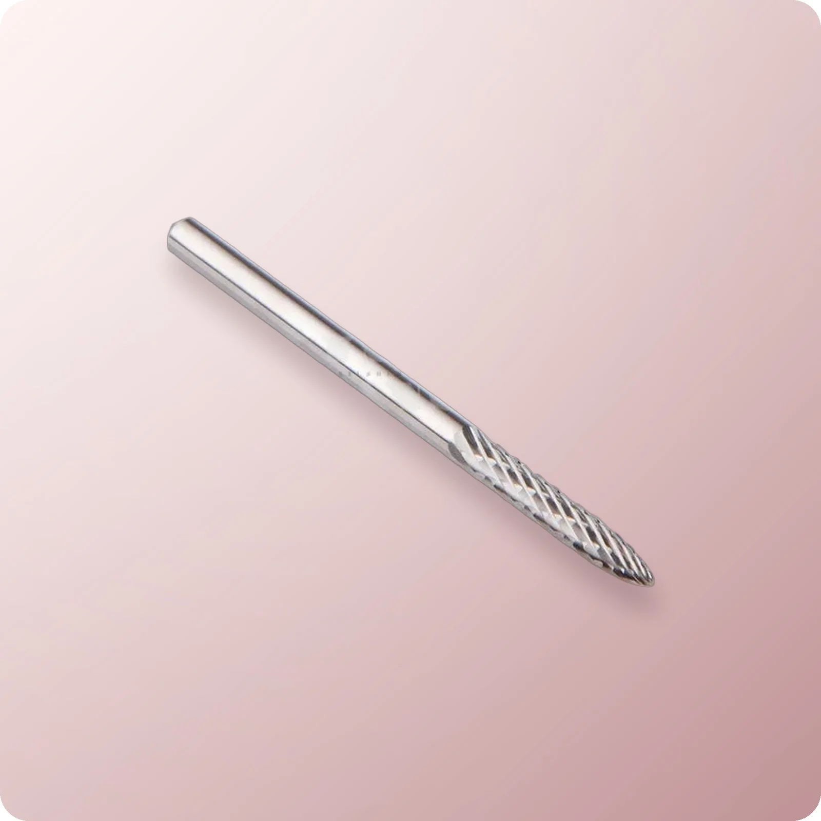 STARTOOL Carbide Cone - 1/8 Under Nail Cleaner - Silver