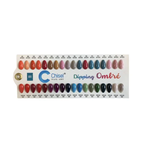 Chisel Dip Sample Swatch 11 (SOLID 52 - SOLID 87) - Image 2