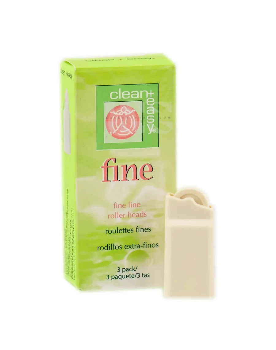 CLEAN + EASY Roller Head Fine 3 Pack - Image 2