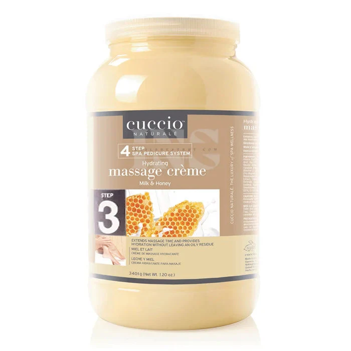 Cuccio Step #3 Milk & Honey Massage Creme Gallon - Image 2