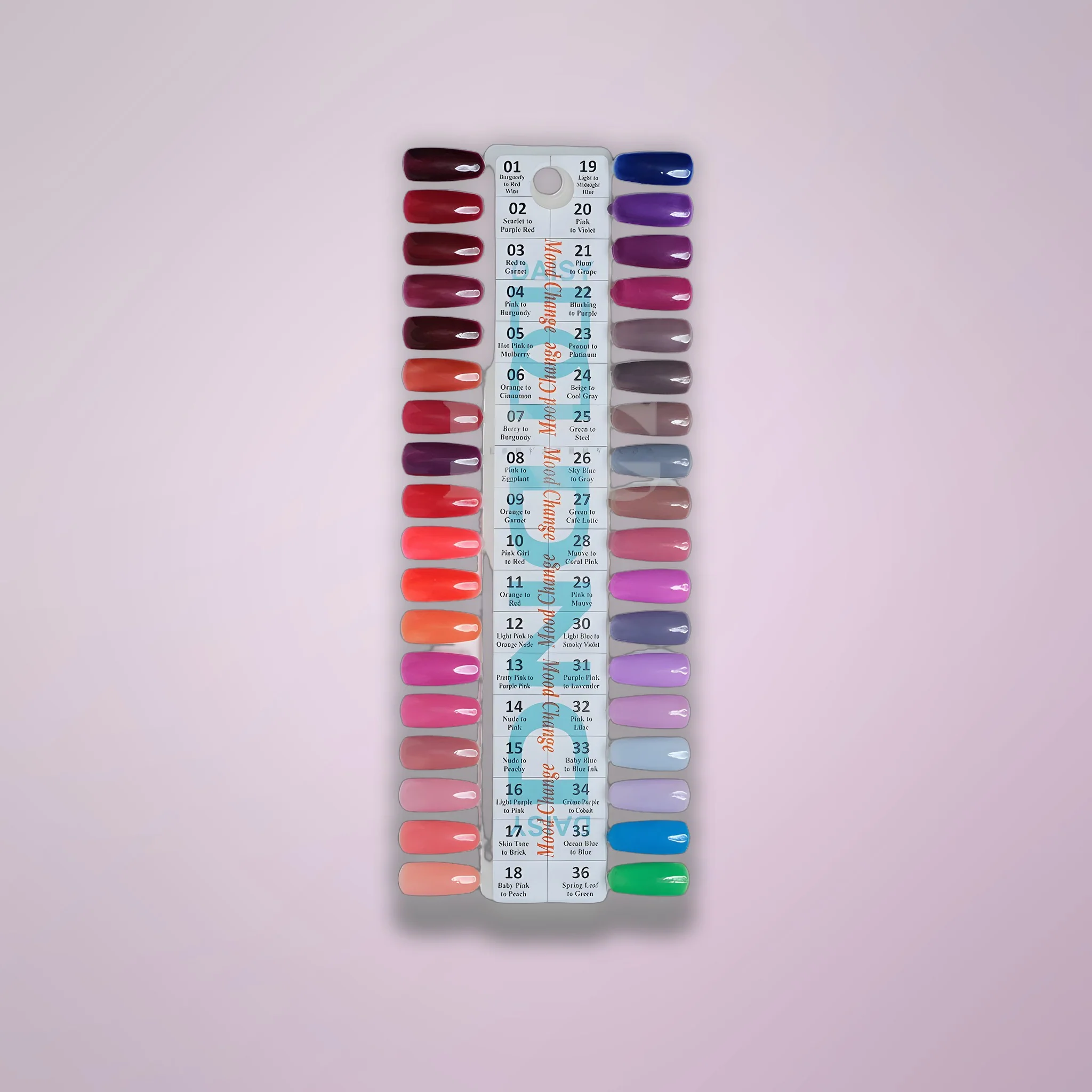 DND Gel - Collection (MOOD) - 36 pc - Free Chart