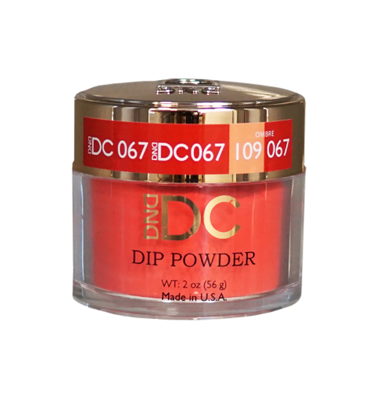 DND DC Dip - 067 Fire Engine Red - 1.6 oz - Image 2