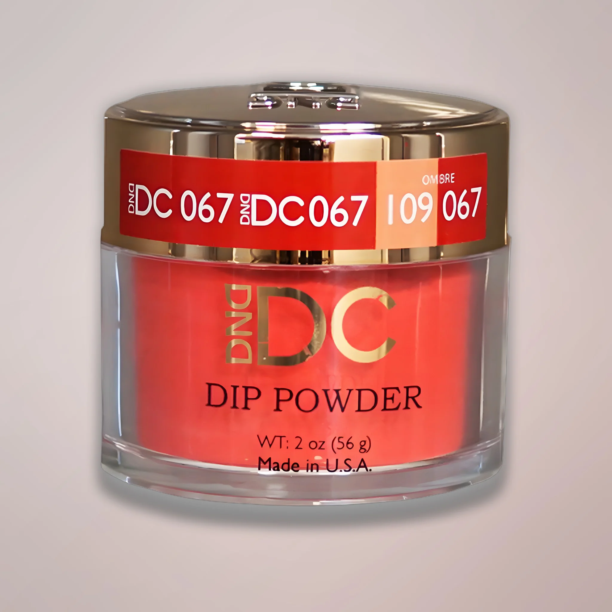 DND DC Dip - 067 Fire Engine Red - 1.6 oz - Image 3
