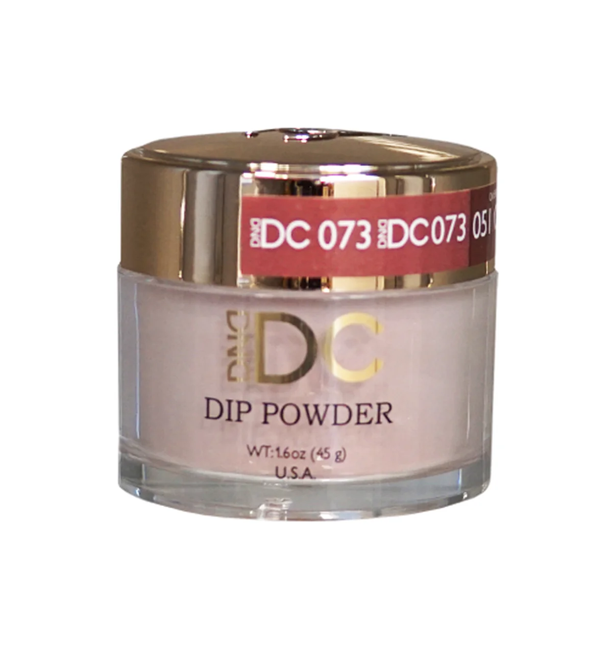 DND DC Dip - 073 Dusty Coral - 1.6 oz - Image 2
