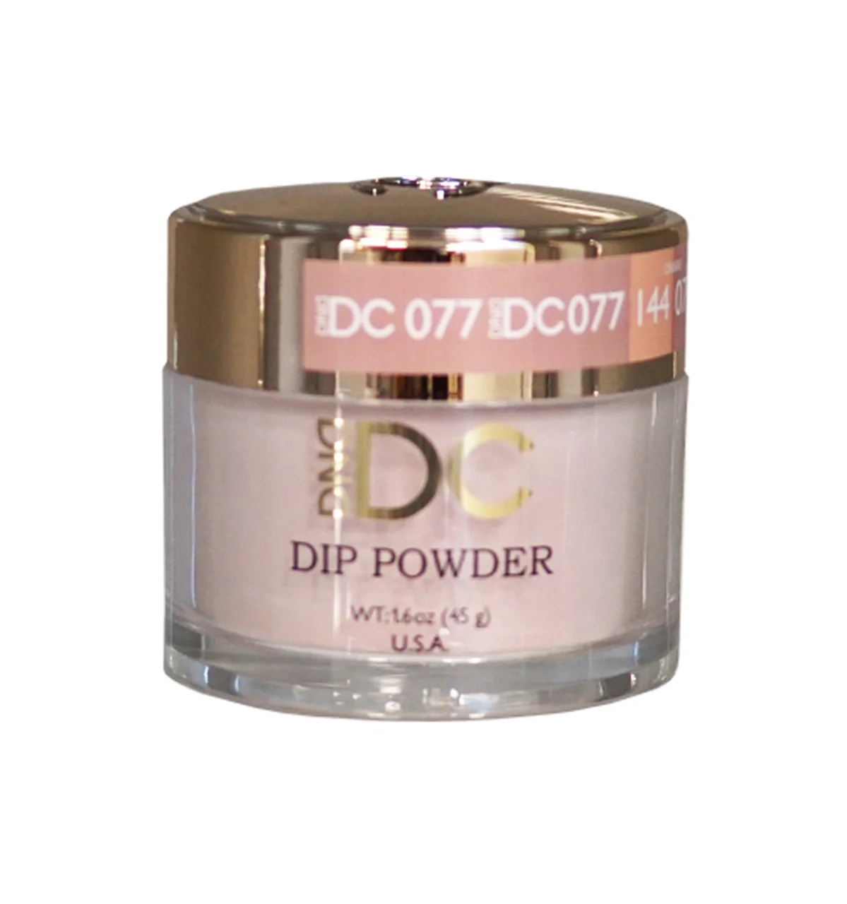 DND DC Dip - 077 Straberry Latte - 1.6 oz - Image 2