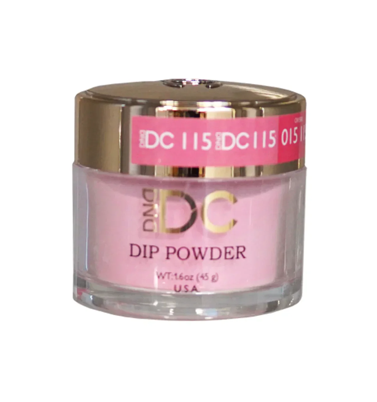DND DC Dip - 115 Charming Pink - 1.6 oz - Image 2