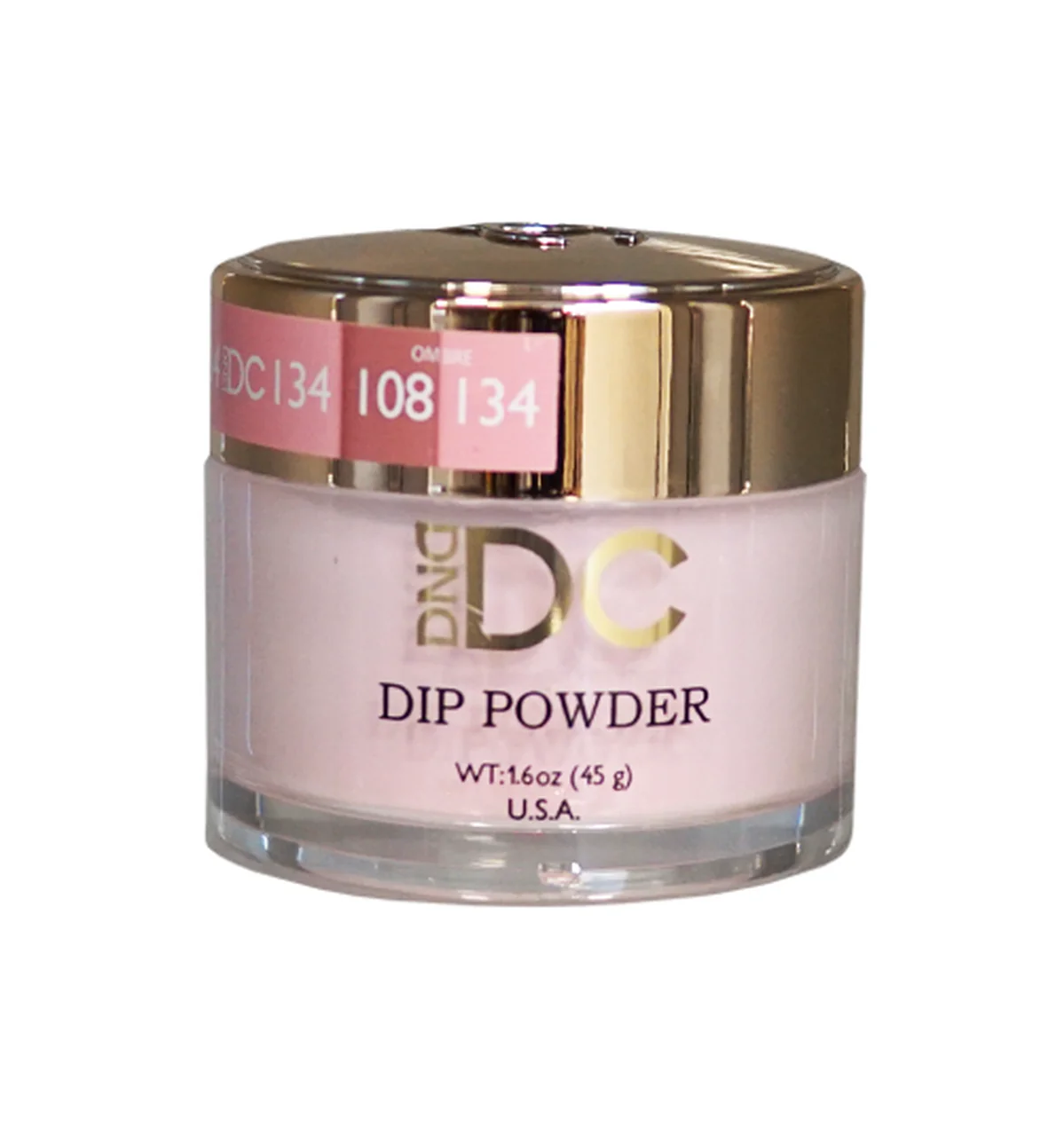 DND DC Dip - 134 Easy Pink - 1.6 oz - Image 2
