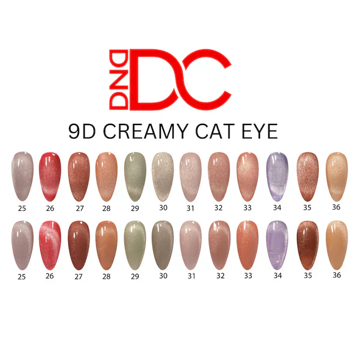 DND DC Framed Swatch Chart 9D Cat Eye - Image 2