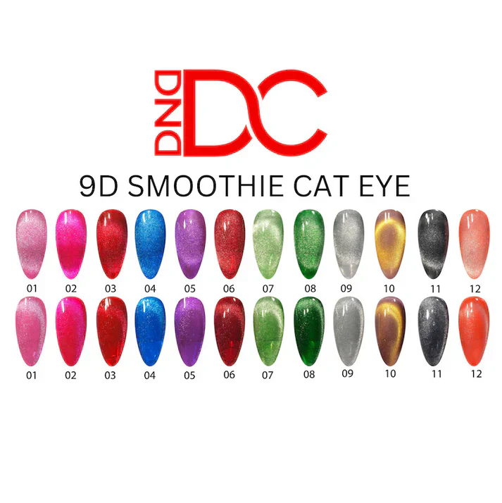 DND DC Framed Swatch Chart 9D Cat Eye - Image 3