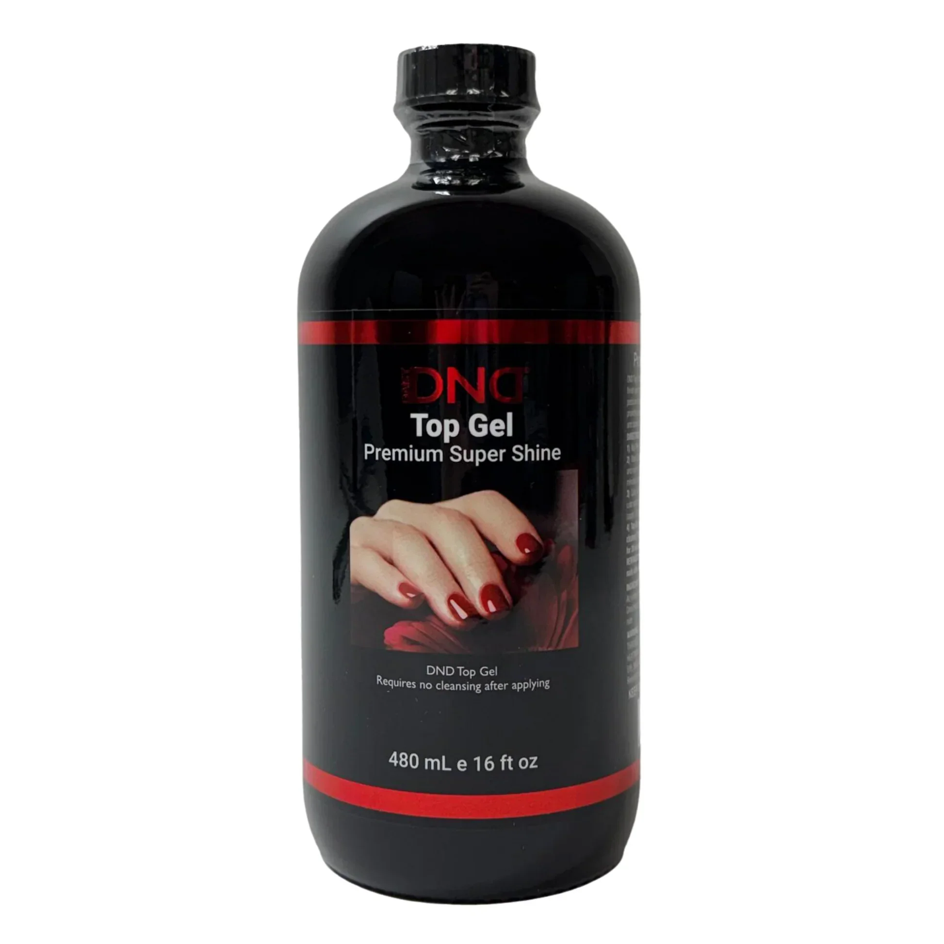 DND DC Gel Top Premium Super Shine 16 oz - Image 2