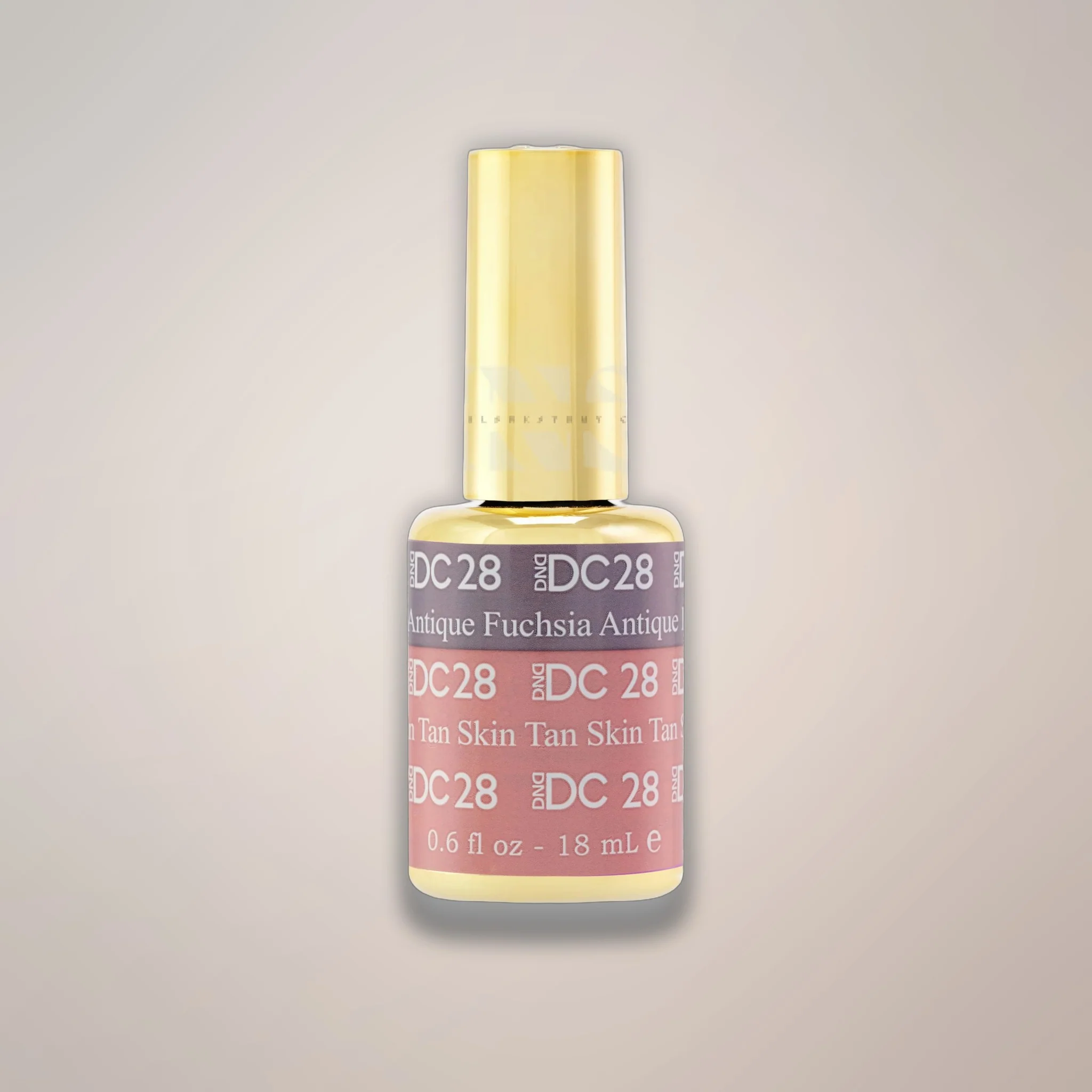 DND DC Gel - Mood Change - 28 Antique Fuchsia To Tan Skin