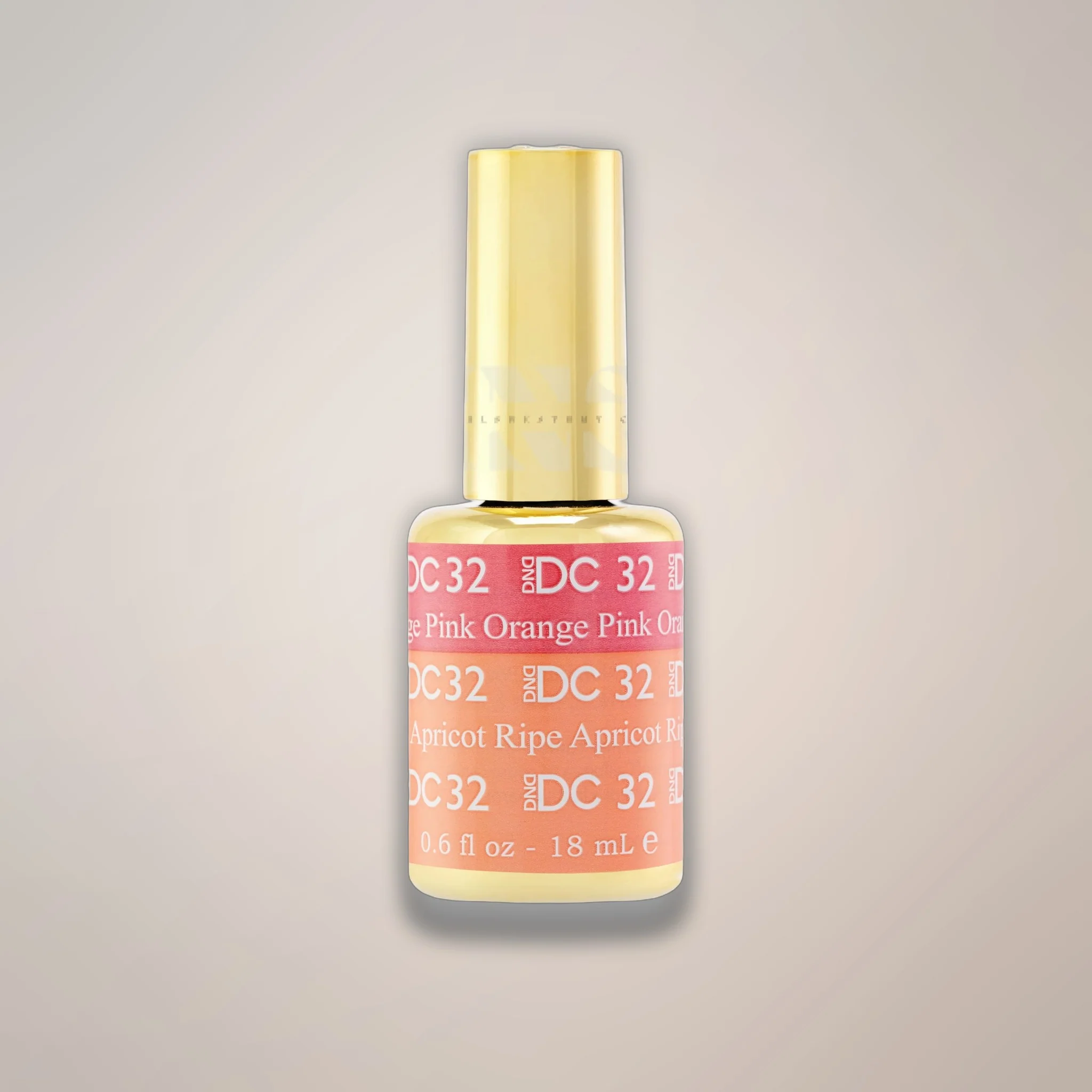 DND DC Gel - Mood Change - 32 Orange Pink To Ripe Apricot