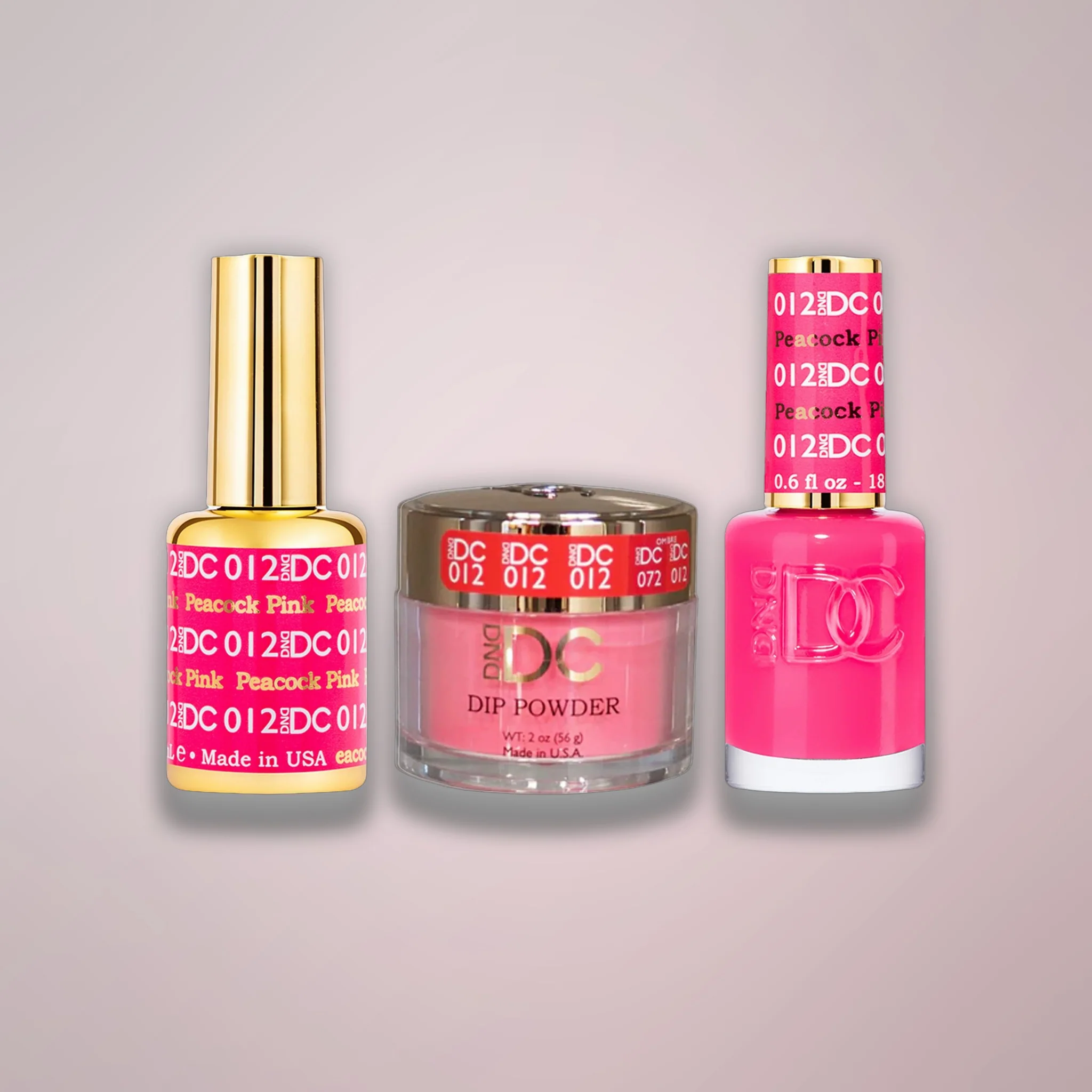 DND DC Trio 012 Peacock Pink