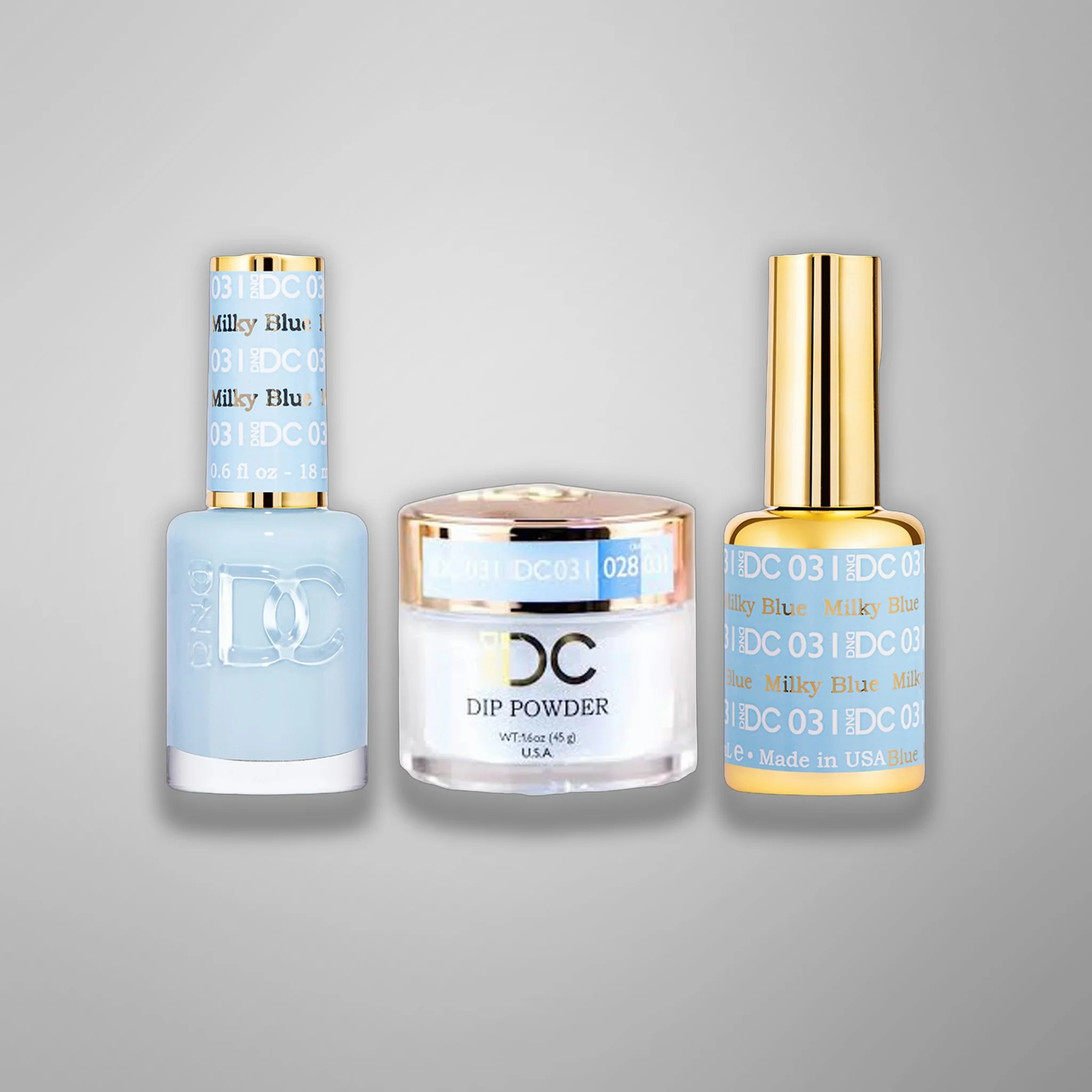 DND DC Trio 031 Milky Blue