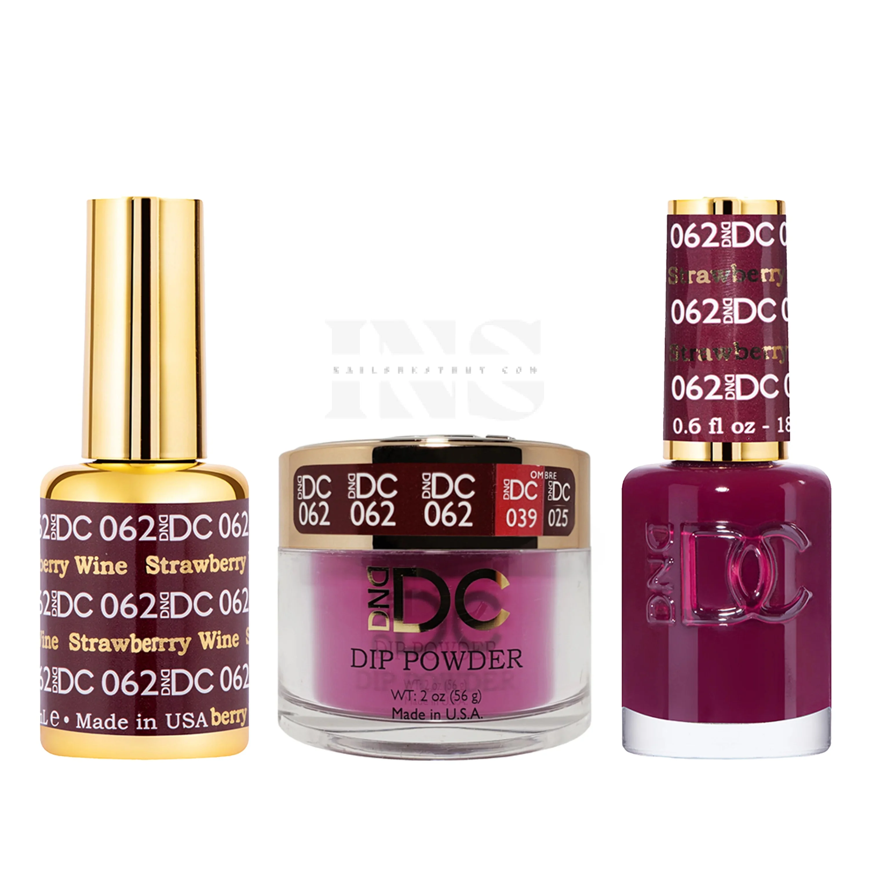 DND DC Trio 062 Strawberry Wine - Image 2