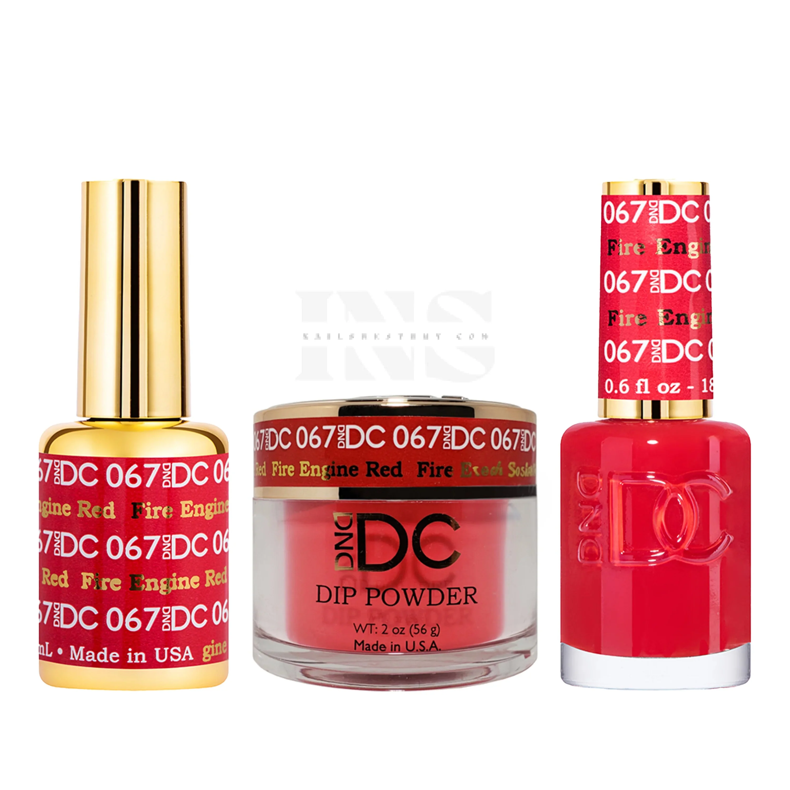 DND DC Trio 067 Fire Engine Red - Image 2