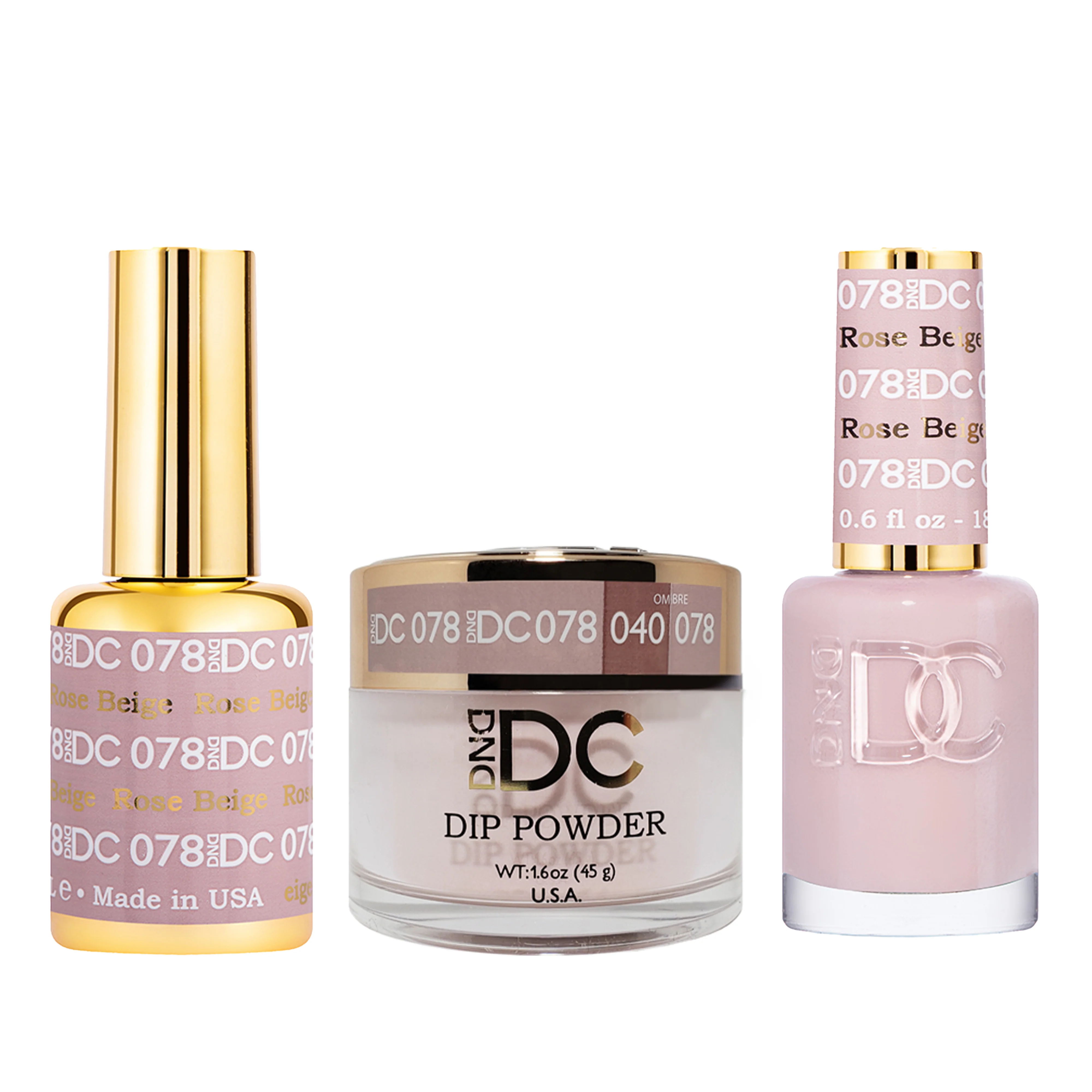 DND DC Trio 078 Rose Beige - Image 2