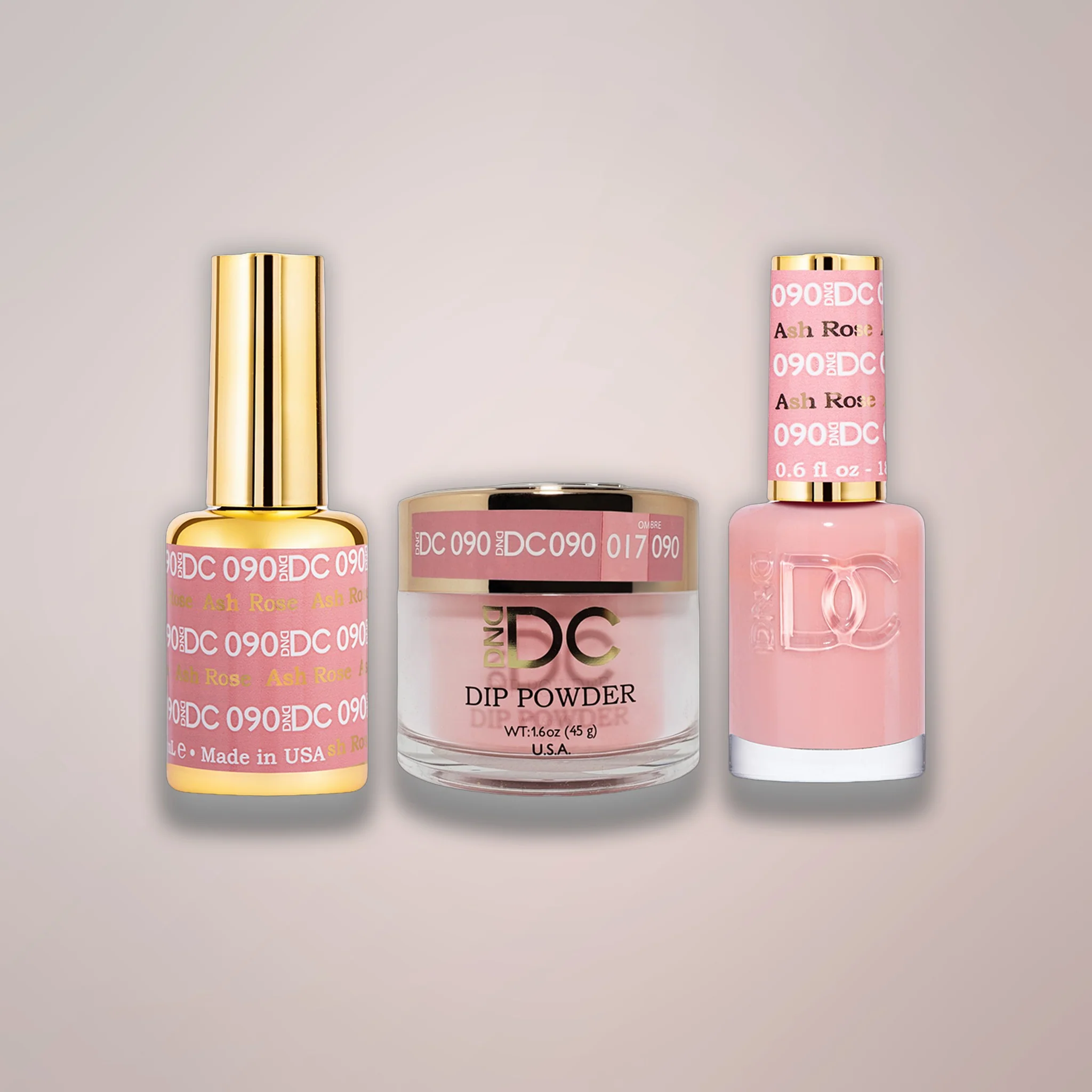 DND DC Trio 090 Ash Rose