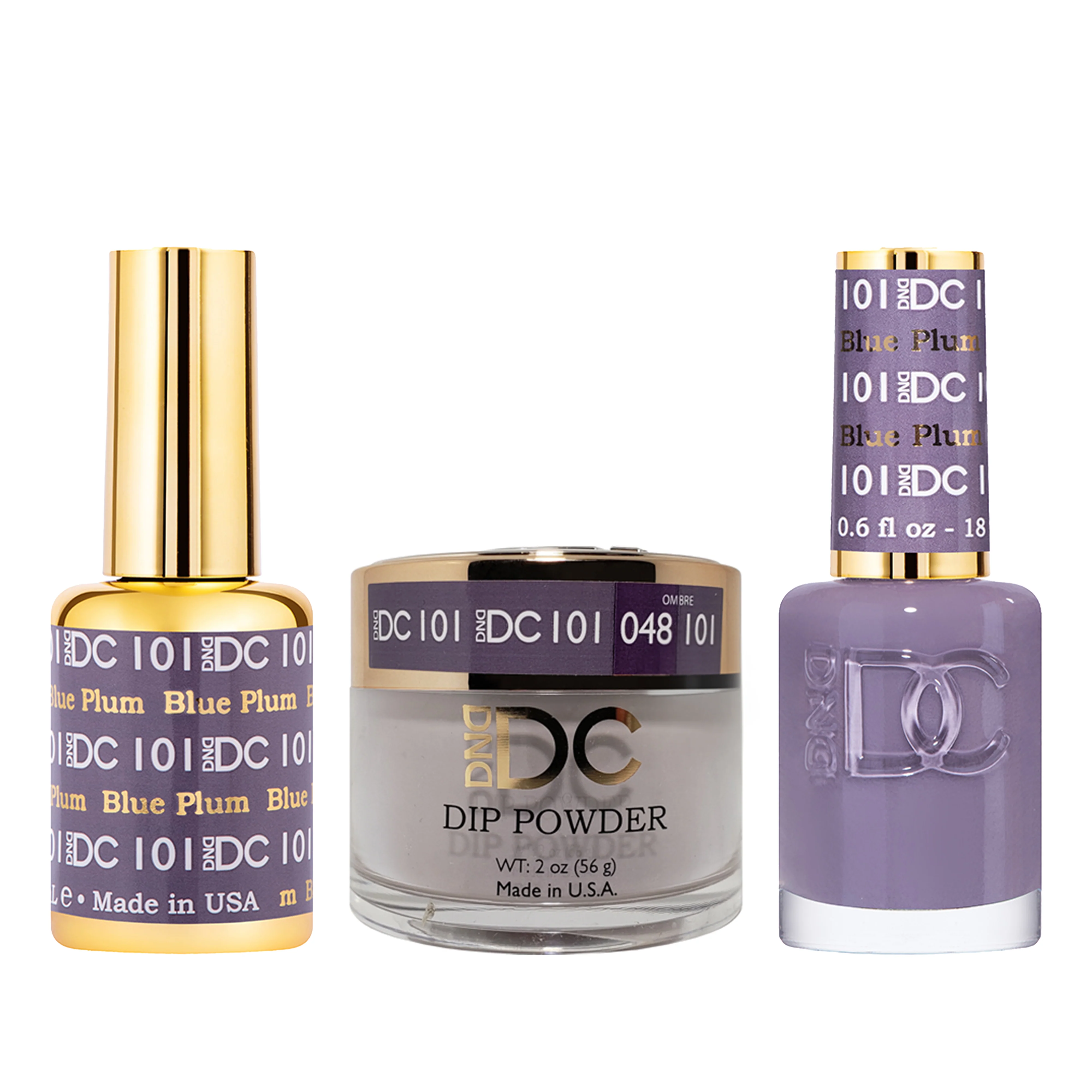 DND DC Trio 101 Blue Plum - Image 2