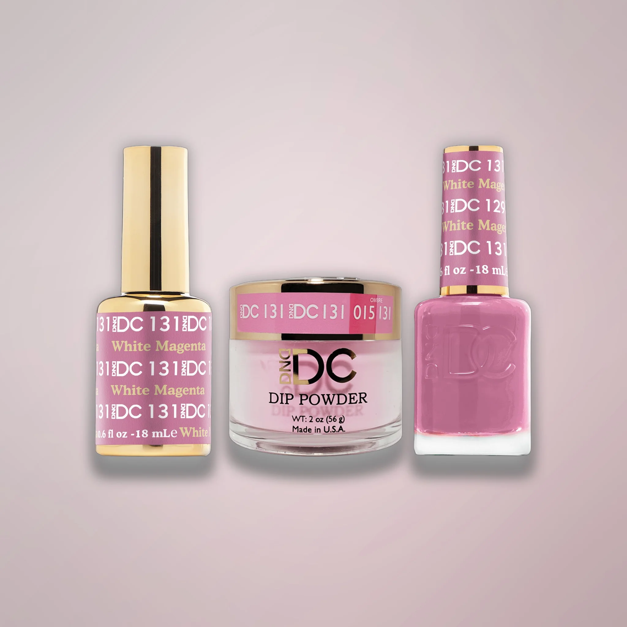DND DC Trio 131 White Magenta