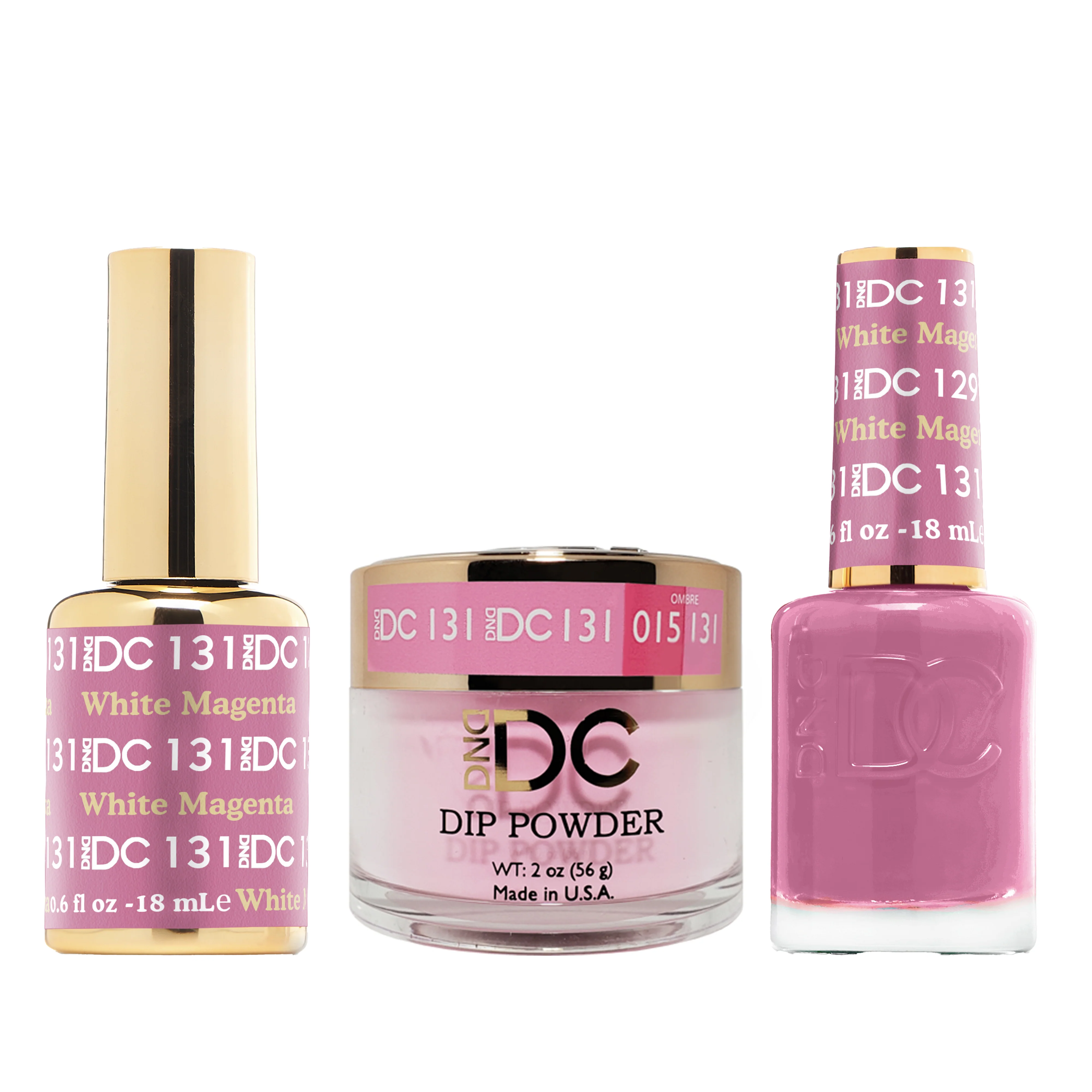 DND DC Trio 131 White Magenta - Image 2