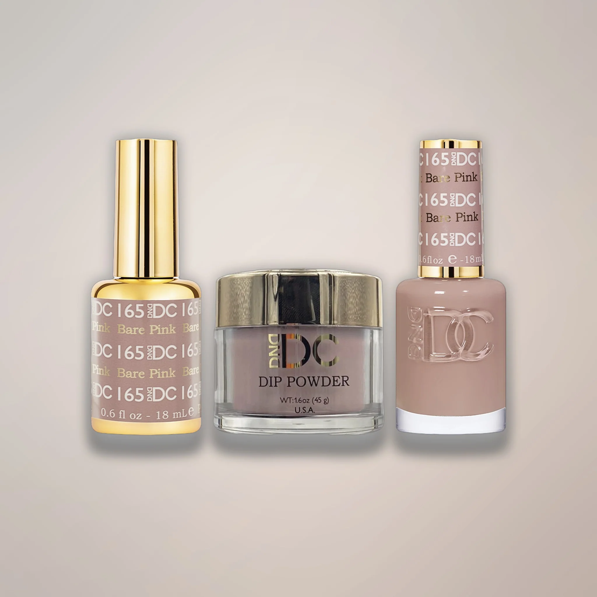 DND DC Trio - 165 Bare Pink