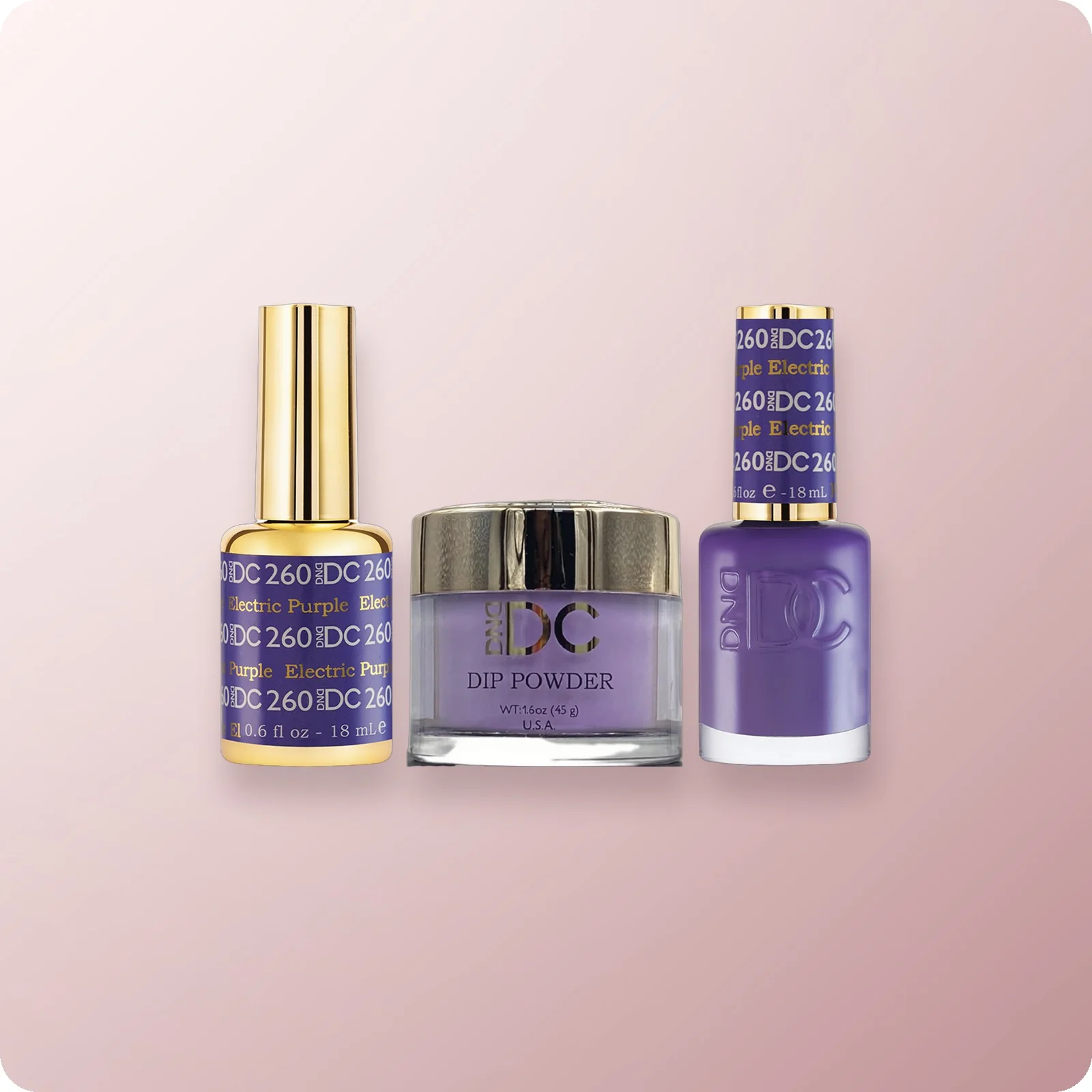 DND DC Trio - 260 Electric Purple