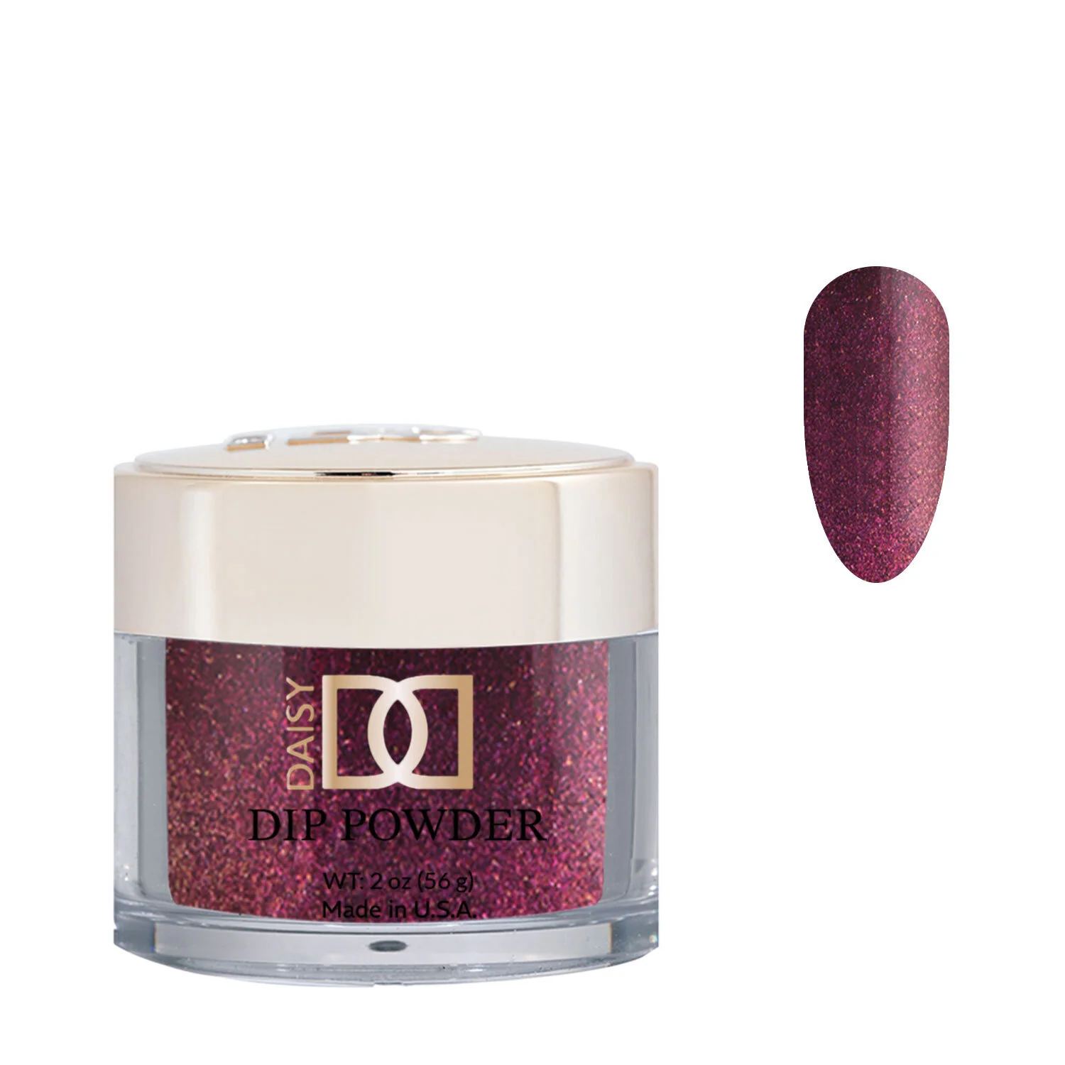 DND Dip - 698 Amethyst Sparkles - 1.6 oz - Image 2