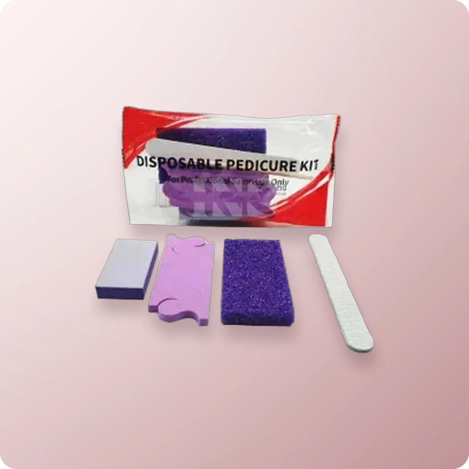 DND Disposable Pedicure Kit 4in1 - Single