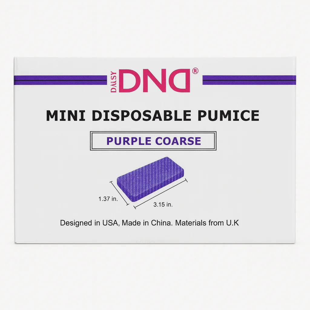 DND Disposable Purple Mini Pumice 1600/Box - Image 2