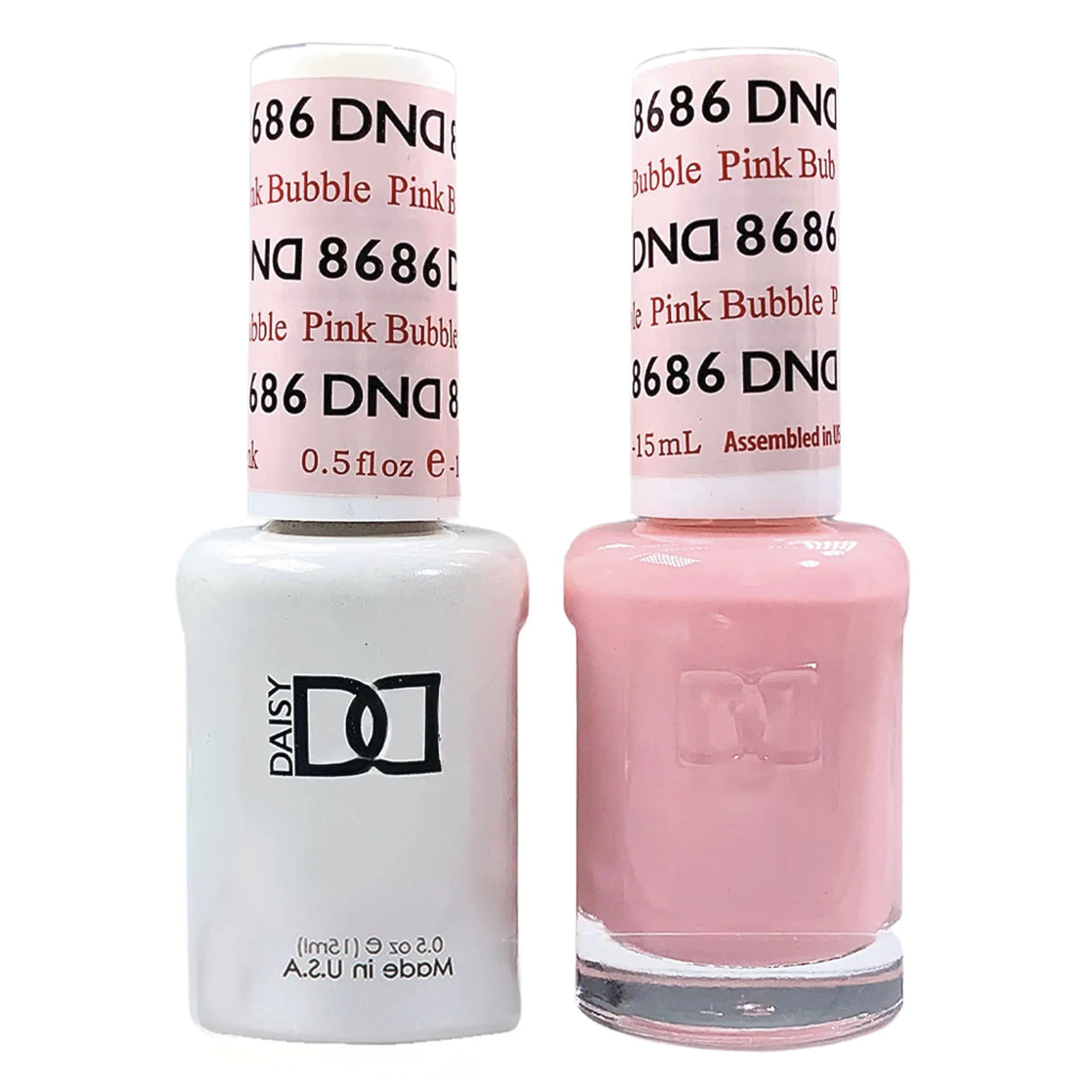 DND Duo Gel - 8686 Pink Buble - Image 2