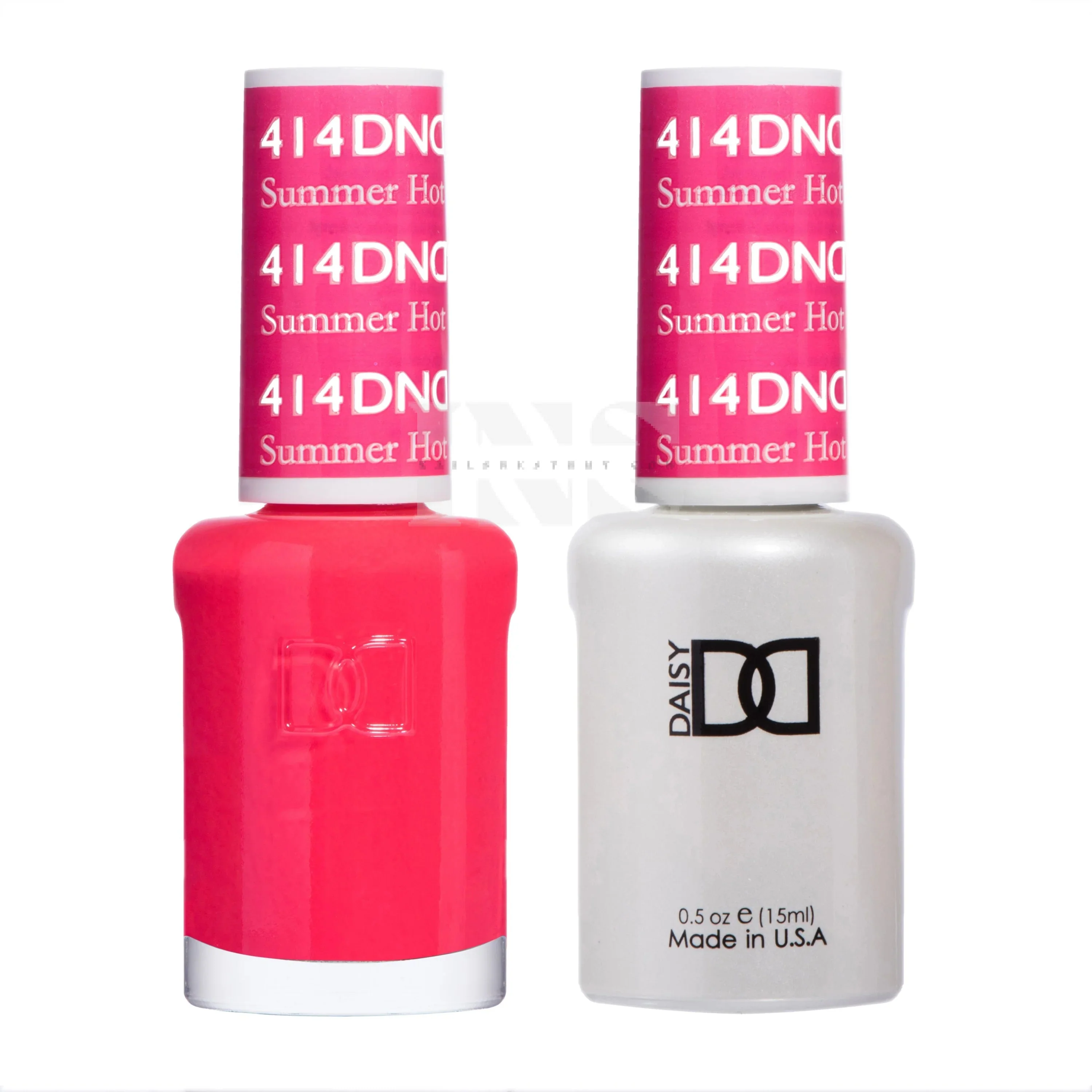 DND Duo Gel - 414 Summer Hot Pink - Image 2