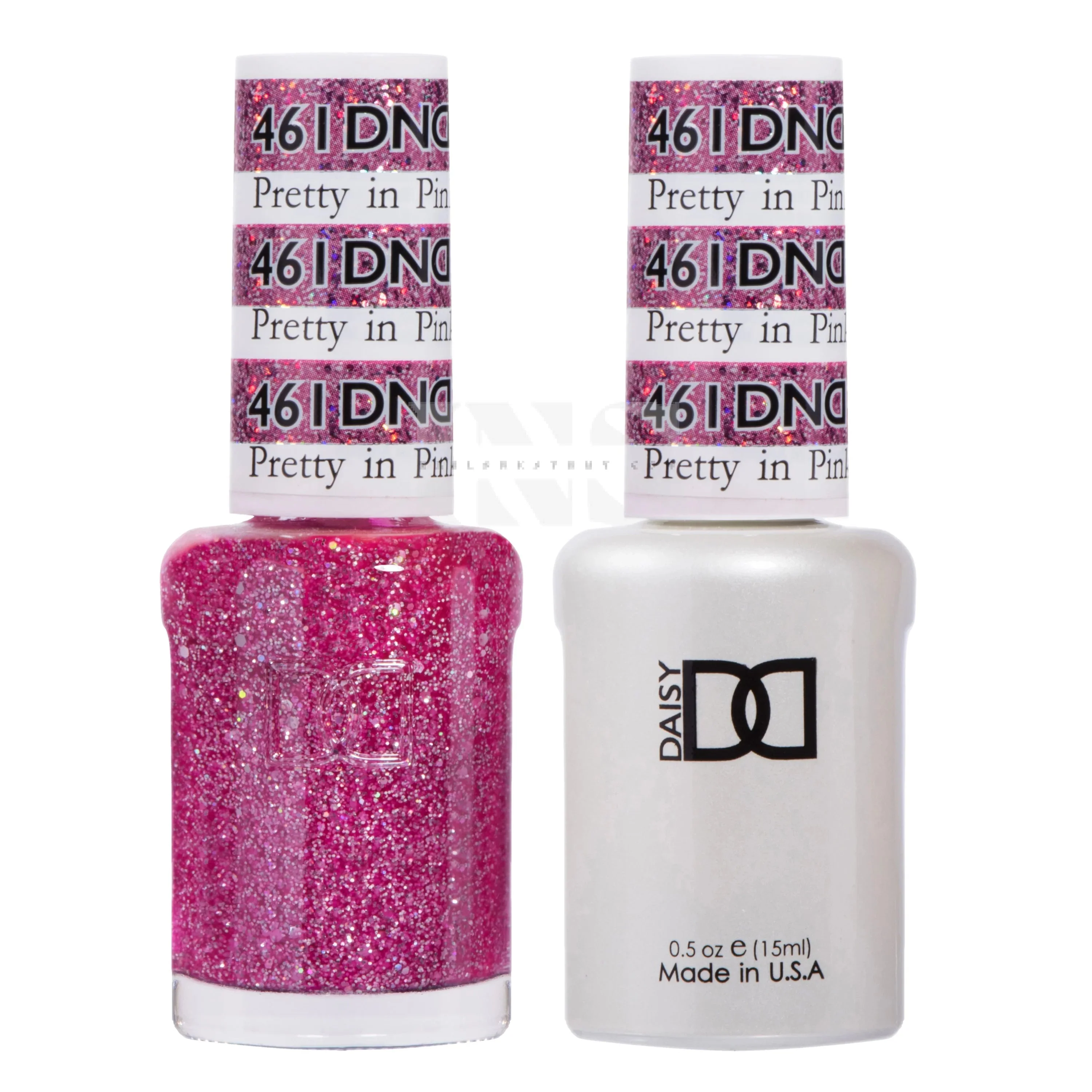 DND Duo Gel - 461 Pretty In Pink - Image 2